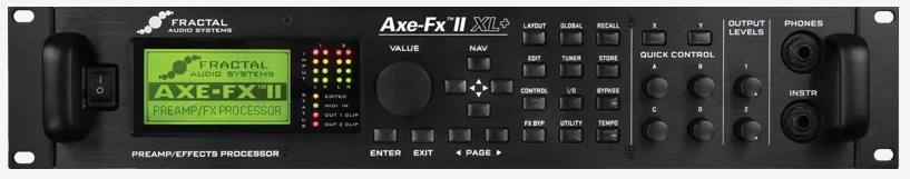 Fractal Audio Axe-Fx II XL+ front panel